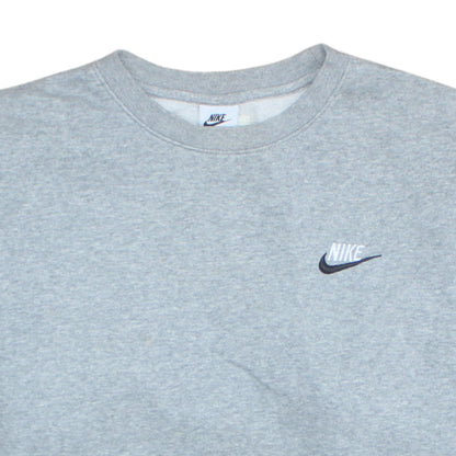 Mens UK Size S Nike Grey Pullover Sweatshirt