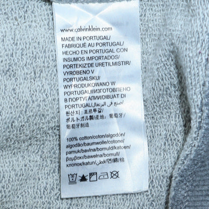 Mens UK Size S Calvin Klein Jeans Grey Pullover Sweatshirt