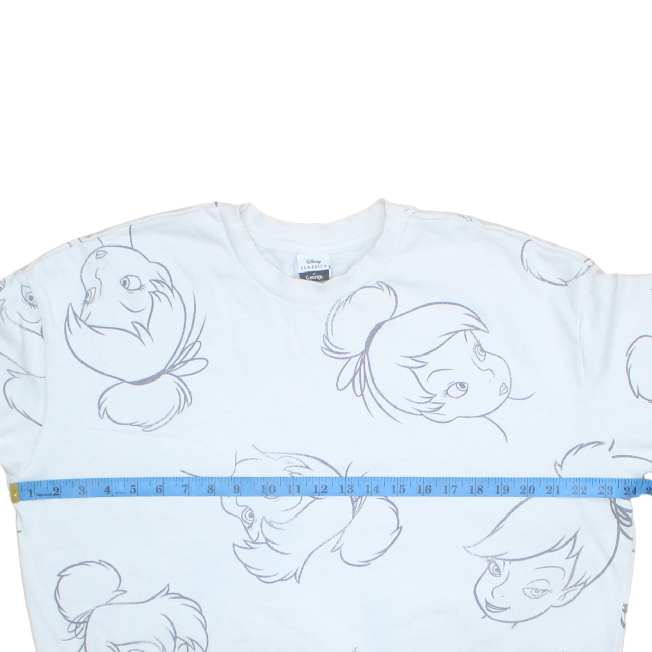 Womens UK Size L George Ivory Pullover Sweatshirt