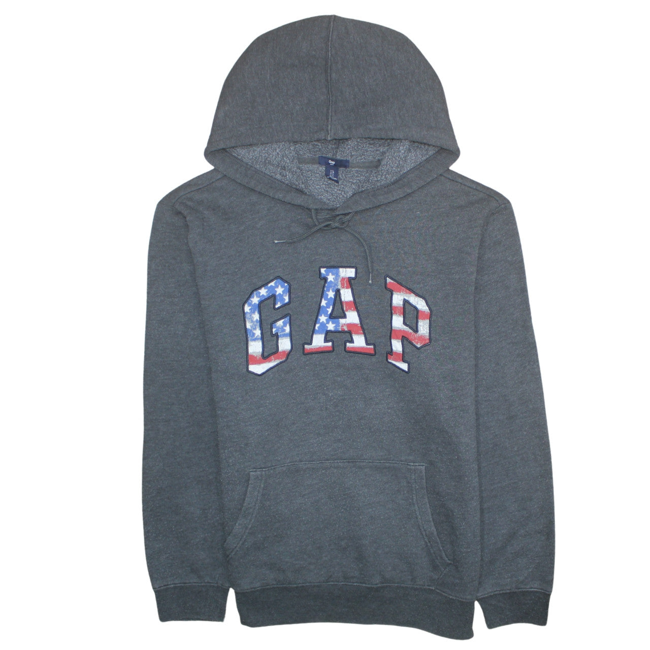 Mens UK Size L Gap Grey Pullover Hoodie