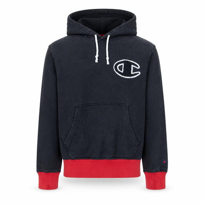 Mens UK Size M Champion Black Pullover Hoodie