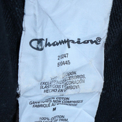 Mens UK Size M Champion Black Pullover Hoodie