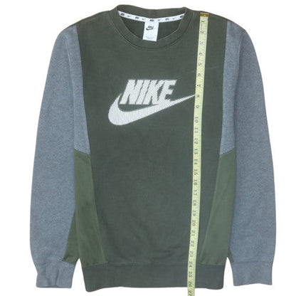 Mens UK Size S Nike Green Pullover Sweatshirt