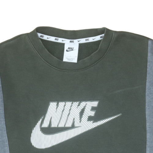 Mens UK Size S Nike Green Pullover Sweatshirt