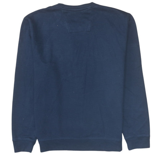 Mens UK Size L Nautica Blue Pullover Sweatshirt