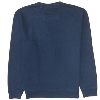 Mens UK Size L Nautica Blue Pullover Sweatshirt