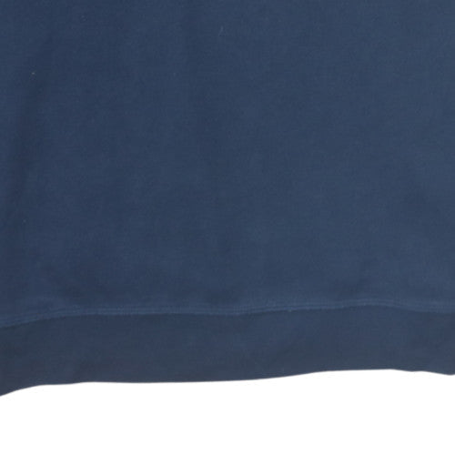 Mens UK Size L Nautica Blue Pullover Sweatshirt