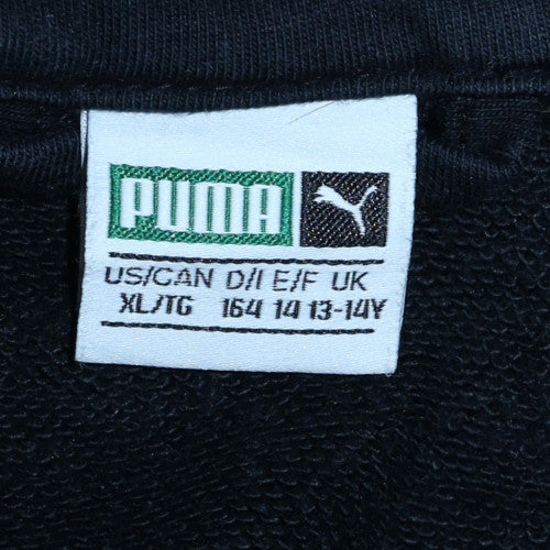 Boys UK Size 13-14 Years PUMA Black Track Jacket
