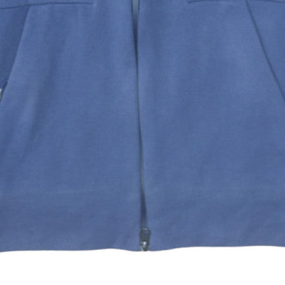 Mens UK Size XS adidas Blue Full Zip Hoodie