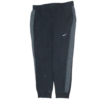 Mens UK Size L Nike Regular Fit Jogger Black Trousers