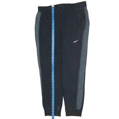 Mens UK Size L Nike Regular Fit Jogger Black Trousers
