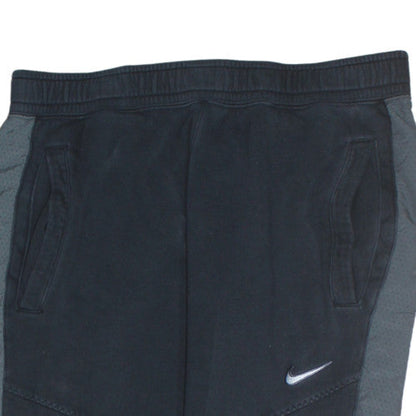 Mens UK Size L Nike Regular Fit Jogger Black Trousers