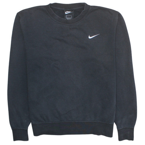 Womens UK Size S Nike Black Pullover Sweatshirt