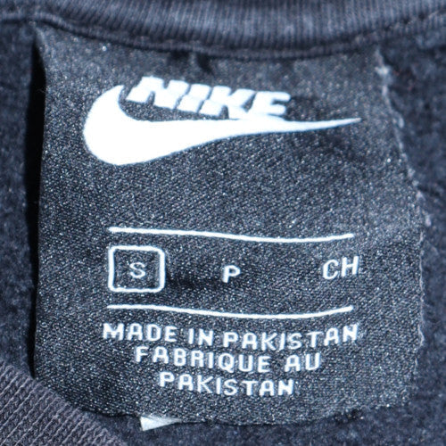 Womens UK Size S Nike Black Pullover Sweatshirt