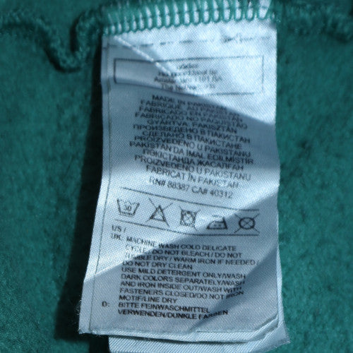 Additional view of Adidas Men's Green 1/4 Zip Hoodie, size S, Sports Fleece
