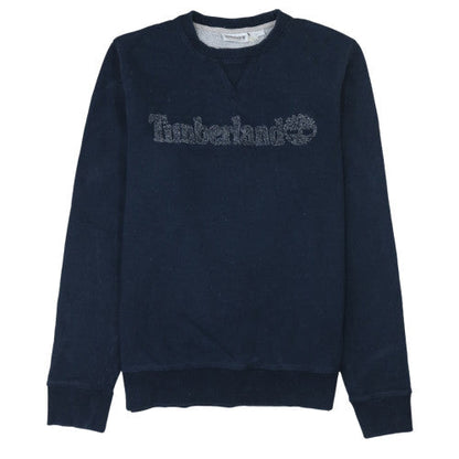 Mens UK Size L Timberland Blue Pullover Sweatshirt