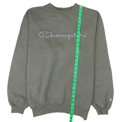 Mens UK Size XL Champion Green Pullover Sweatshirt