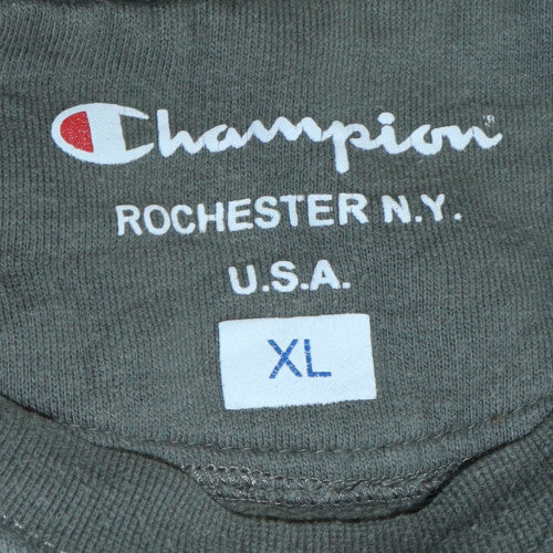 Mens UK Size XL Champion Green Pullover Sweatshirt