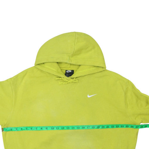 Womens UK Size L Nike Green Pullover Hoodie