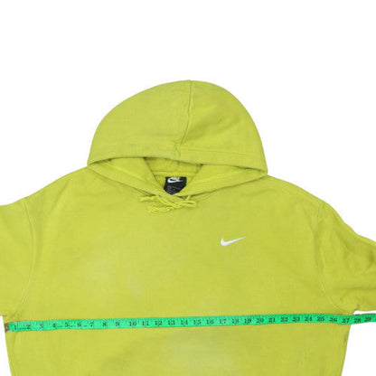 Womens UK Size L Nike Green Pullover Hoodie