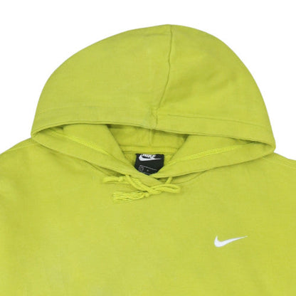 Womens UK Size L Nike Green Pullover Hoodie