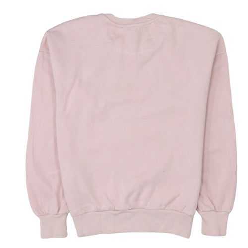 Womens UK Size S Lefties Pink Pullover Sweatshirt