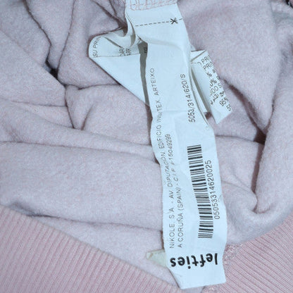 Womens UK Size S Lefties Pink Pullover Sweatshirt