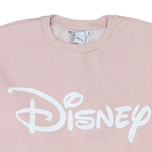Womens UK Size S Lefties Pink Pullover Sweatshirt