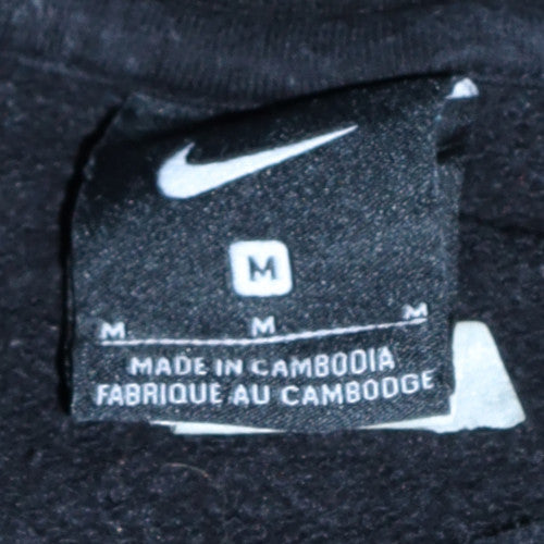 Mens UK Size M Nike Black Pullover Sweatshirt