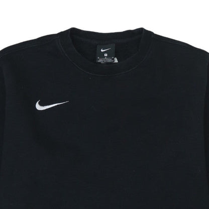 Mens UK Size M Nike Black Pullover Sweatshirt