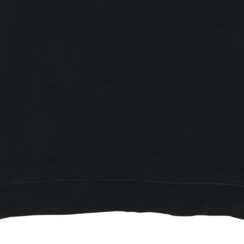 Mens UK Size M Nike Black Pullover Sweatshirt