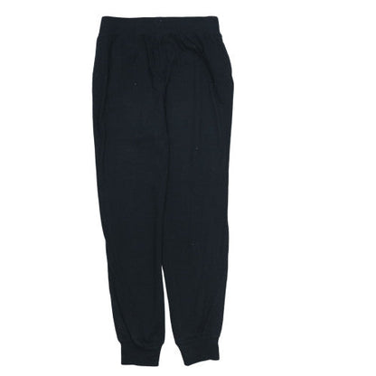 Womens UK Size XS Nike Regular Fit Jogger Black Trousers