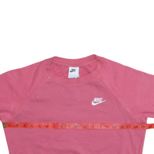Womens UK Size XS Nike Pink Pullover Sweatshirt