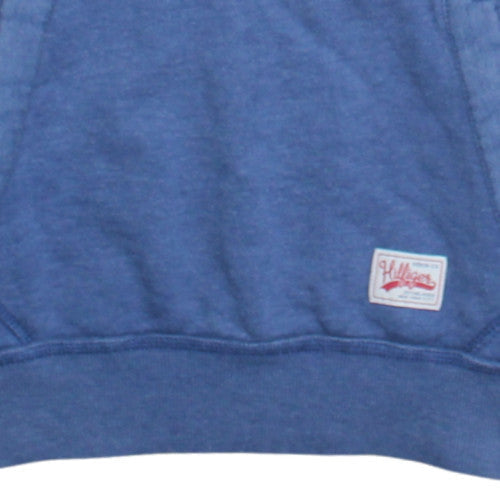 Mens UK Size S Hilfiger Denim Blue Pullover Hoodie