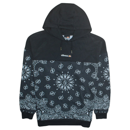 Womens UK Size 12 ellesse Black Pullover Hoodie