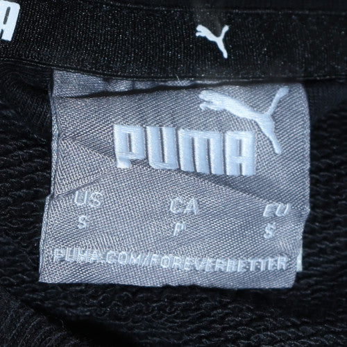 Mens UK Size S PUMA Black Full Zip Hoodie