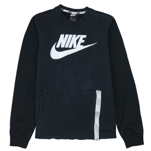 Mens UK Size S Nike Black Pullover Sweatshirt