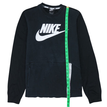 Mens UK Size S Nike Black Pullover Sweatshirt