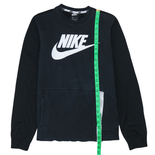 Mens UK Size S Nike Black Pullover Sweatshirt
