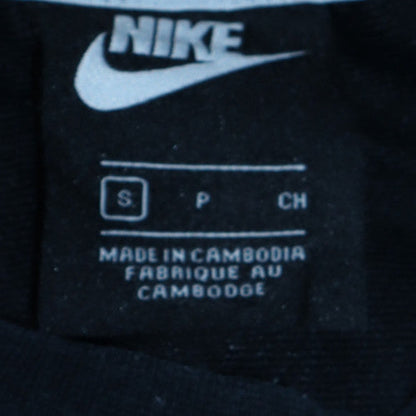 Mens UK Size S Nike Black Pullover Sweatshirt