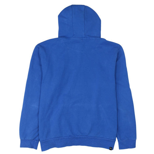 Mens UK Size L PUMA Blue Pullover Hoodie