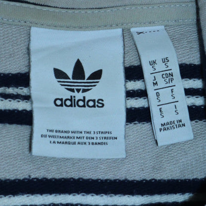 Mens UK Size S adidas Grey Henley Sweatshirt