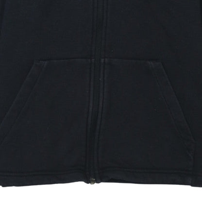 Boys UK Size 12 Years adidas Black Full Zip Hoodie
