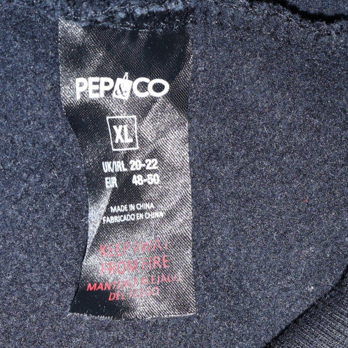 Womens UK Size XL Pep&Co Black Pullover Sweatshirt