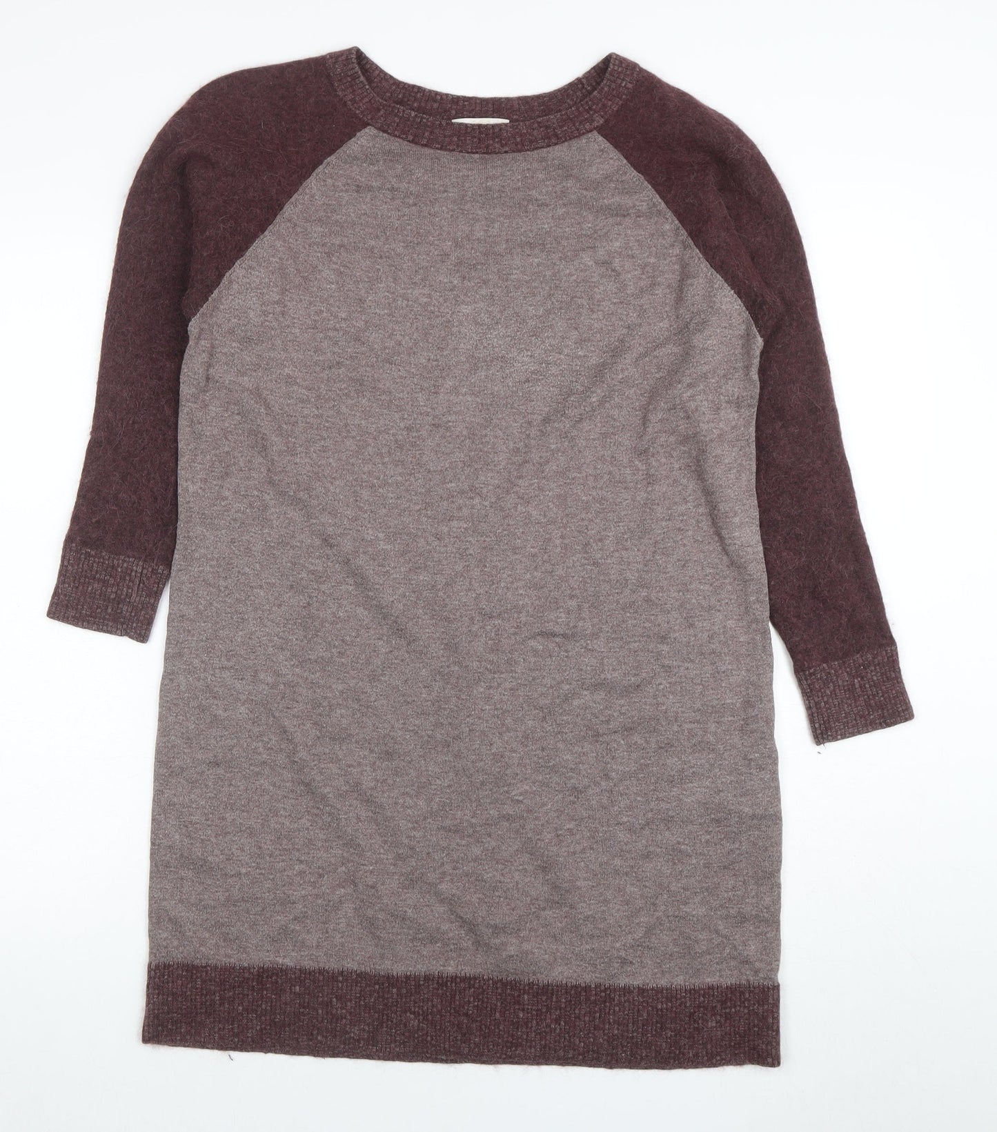Womens UK Size S COS Brown Pullover Jumper
