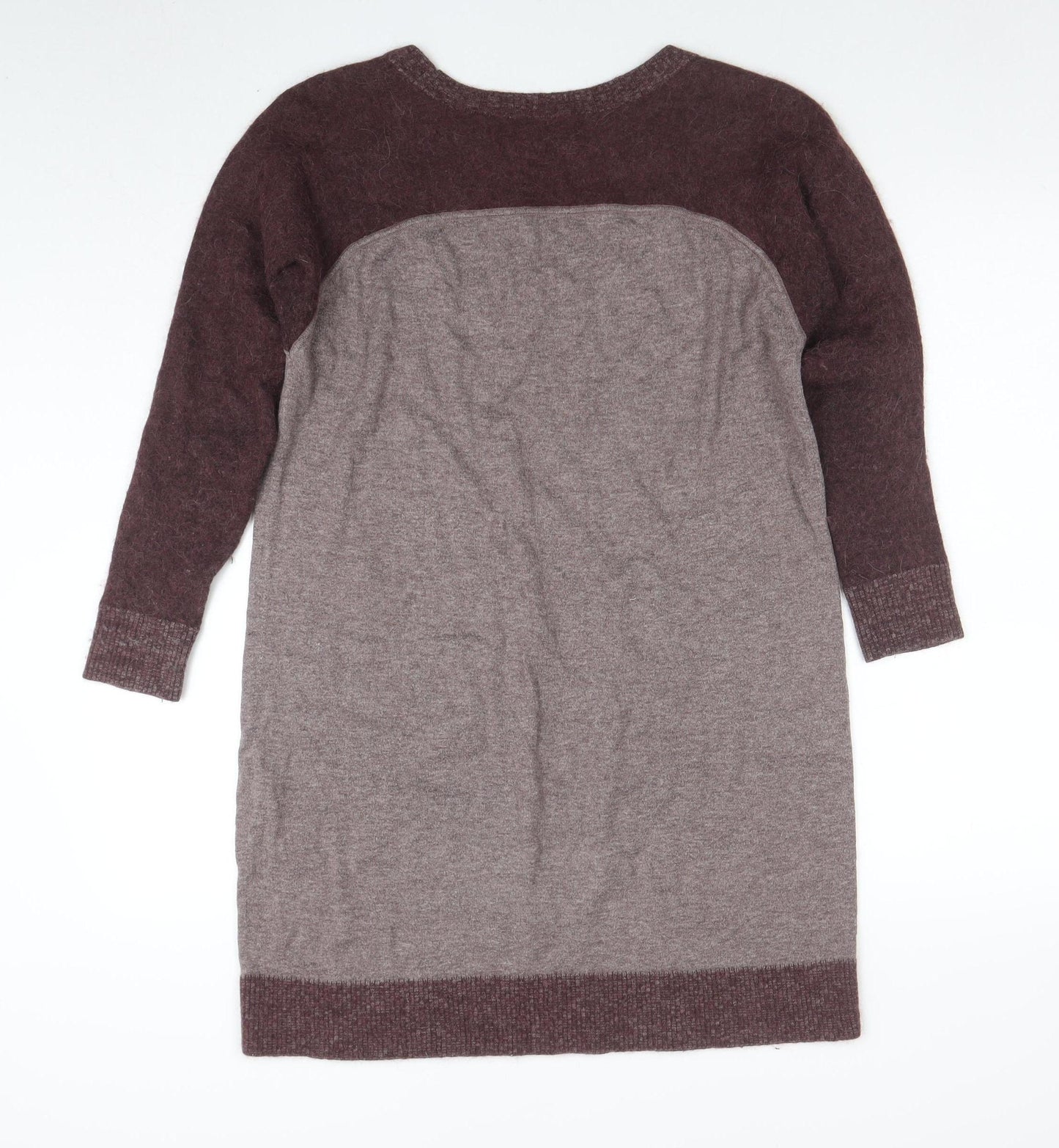 Womens UK Size S COS Brown Pullover Jumper