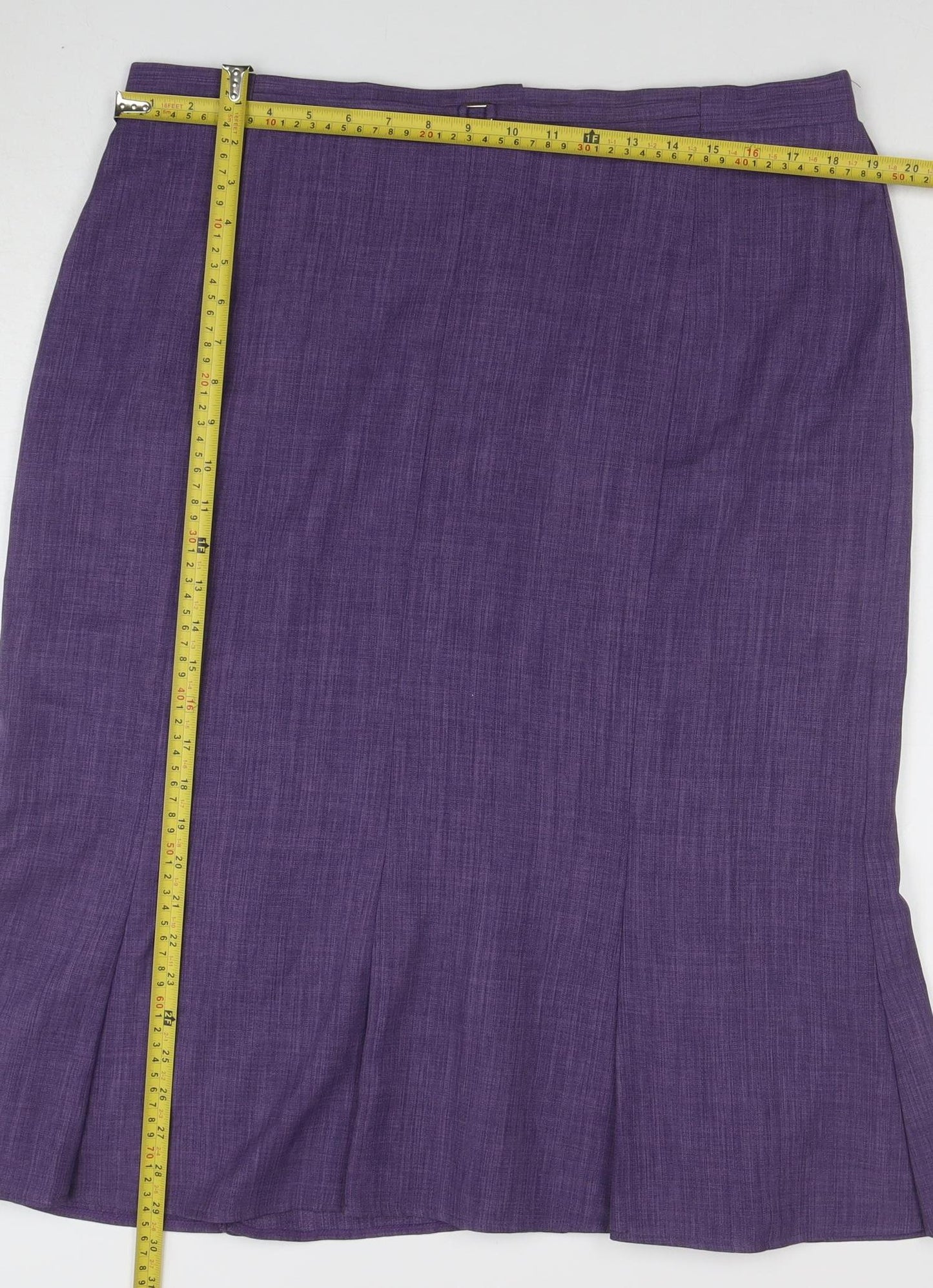 Womens UK Size 20 Damart Straight & Pencil Twill Skirt