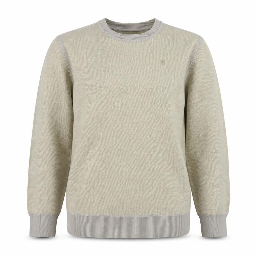 Womens UK Size L Freesoul Beige Pullover Jumper