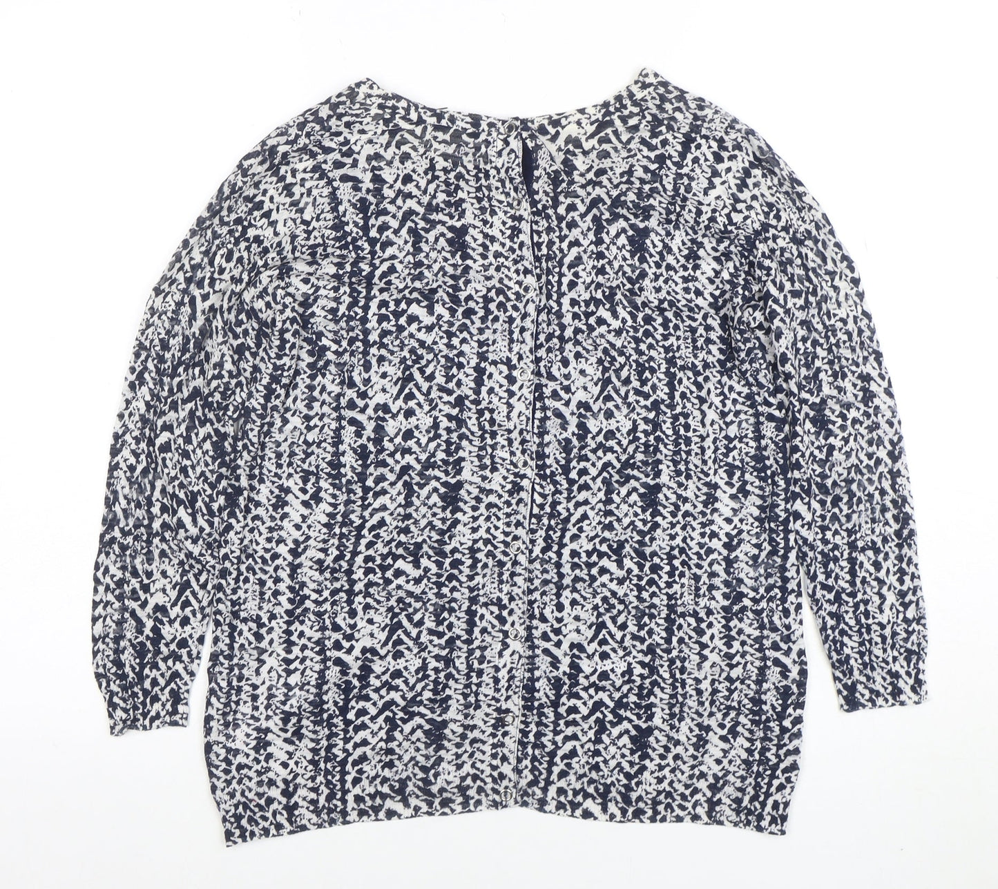 Womens UK Size XS Whistles Blue Pullover Jumper