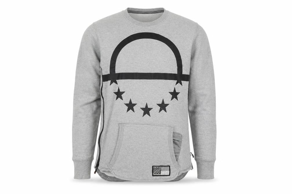 Mens UK Size M Nike Grey Pullover Sweatshirt
